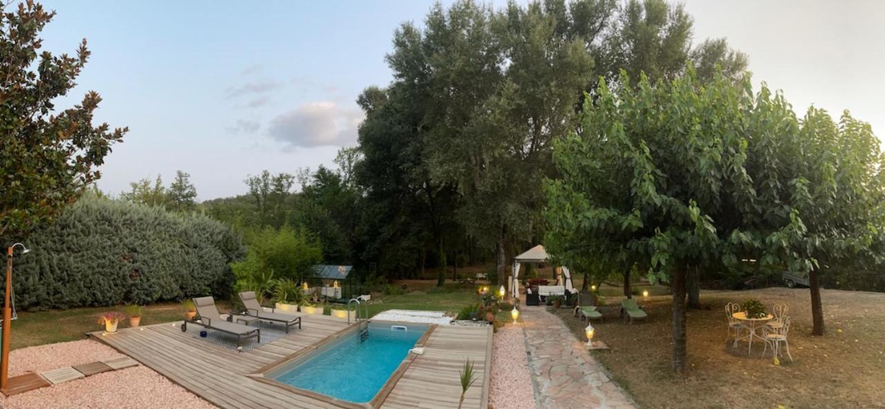 La Mansardiere Villecroze Bagian luar foto